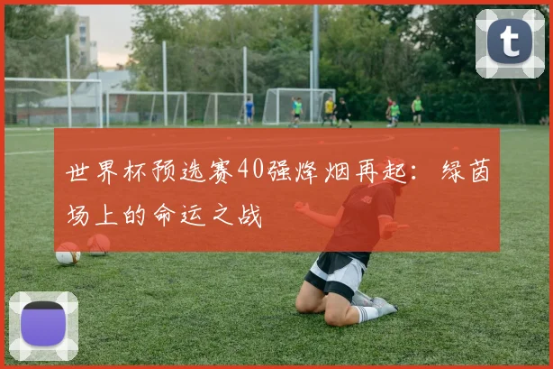 世界杯预选赛40强烽烟再起：绿茵场上的命运之战