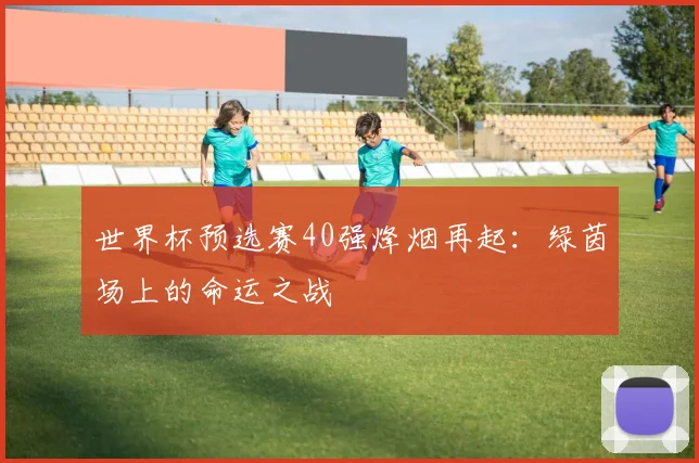 世界杯预选赛40强烽烟再起：绿茵场上的命运之战
