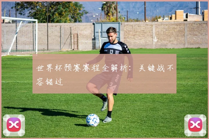 世界杯预赛赛程全解析：关键战不容错过